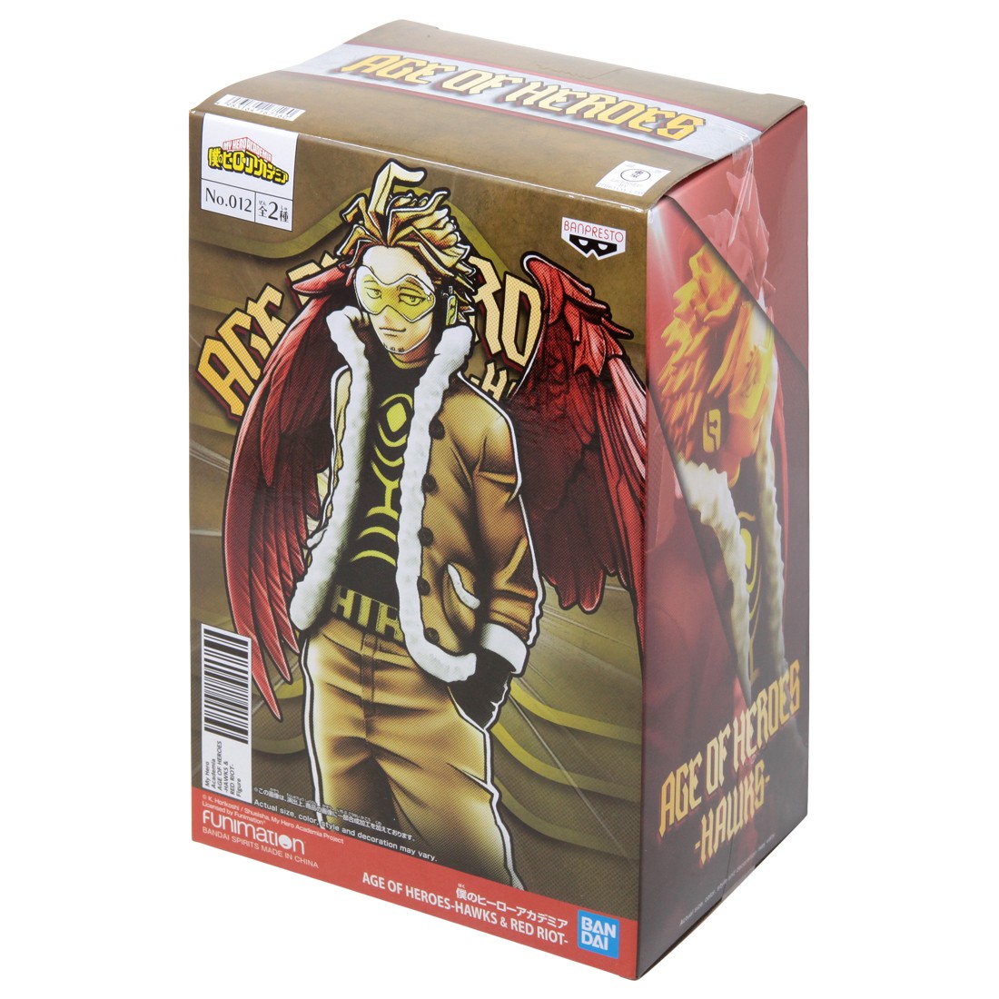 Mô hình Age Of Heroes Grape Juice, Bakugo, Hawks, Red Riot - My Hero Academia Chính hãng Bandai