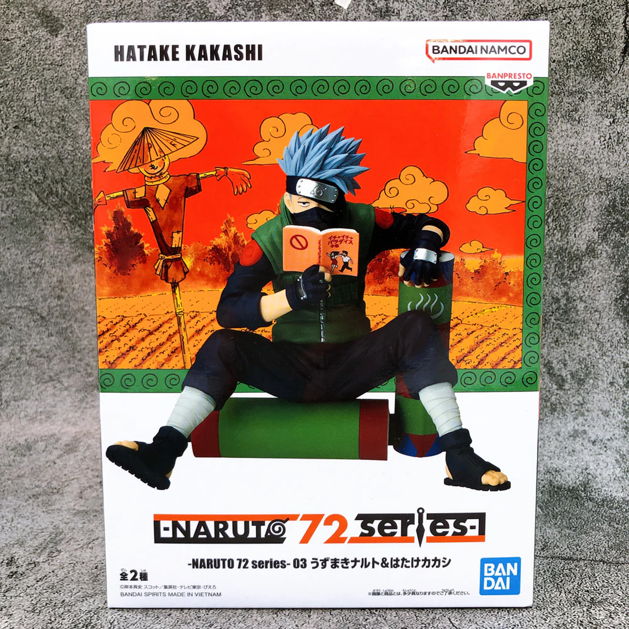 Mô hình Uzumaki Naruto & Kakashi Hatake - NARUTO 72 series - Naruto Chính hãng Bandai