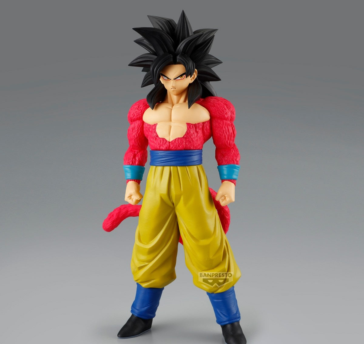 Mô hình SSJ4 Son Goku - Solid Edge Works - Dragon Ball Chính hãng Bandai