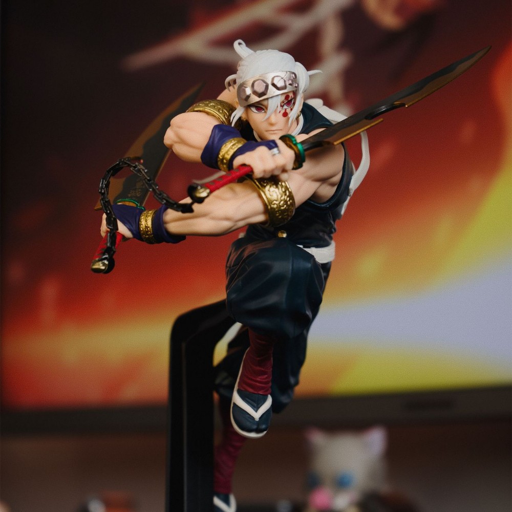 Mô hình Uzui Tengen - Vibration Stars - Demon Slayer Chính hãng Bandai