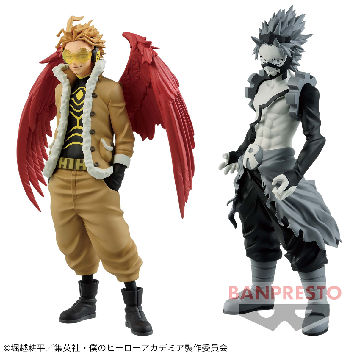 Mô hình Age Of Heroes Grape Juice, Bakugo, Hawks, Red Riot - My Hero Academia Chính hãng Bandai