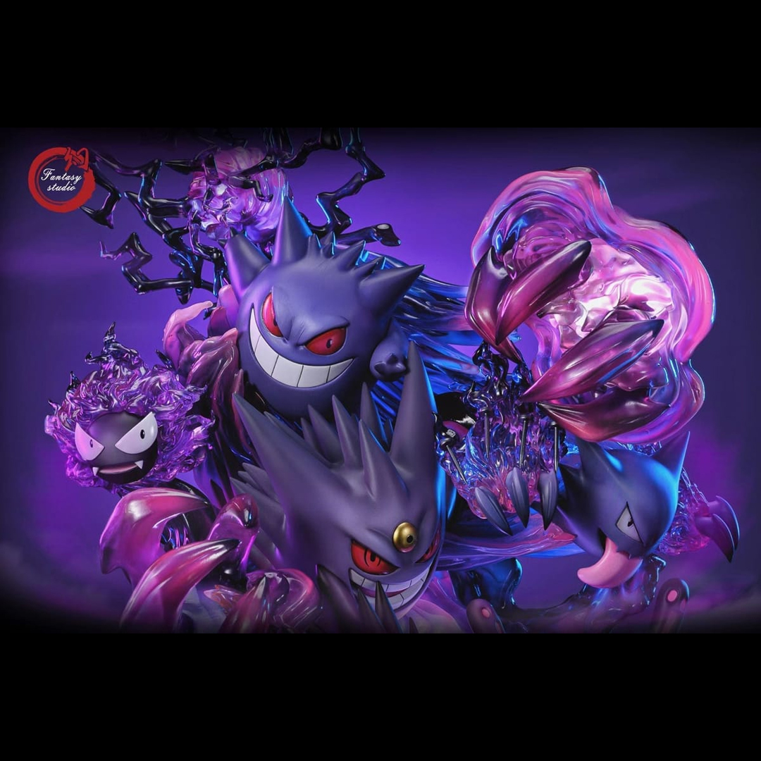 Mô hình Gengar Evolution - Pokémon - Fantasy Studio