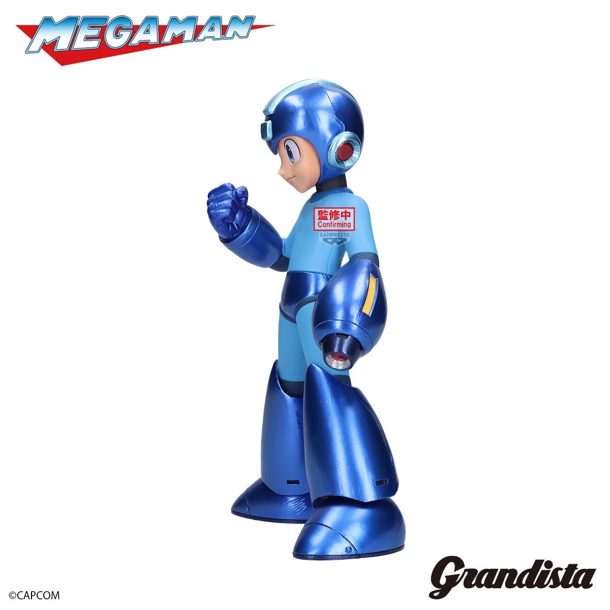 Mô hình Rockman (Metallic Color Ver.) - Grandista - Mega Man Chính hãng Bandai