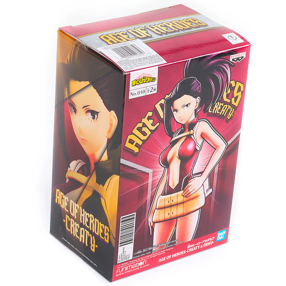 Mô hình Age Of Heroes Chargezuma, Creaty, Hawks, Eraser Head - My Hero Academia Chính hãng Bandai