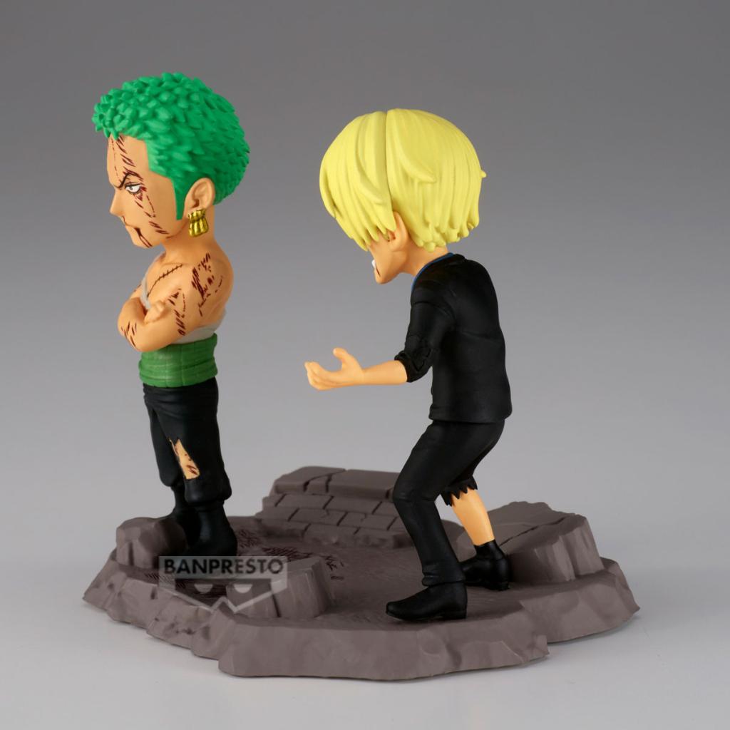 Mô hình Roronoa Zoro & Sanji - WCF Log Stories - OnePiece Chính hãng Bandai