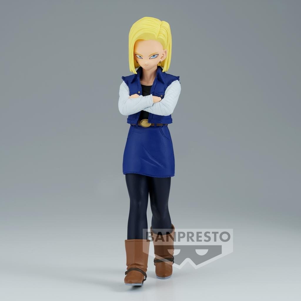 Mô hình Android 18 - Solid Edge Works - Dragon Ball Chính hãng Bandai