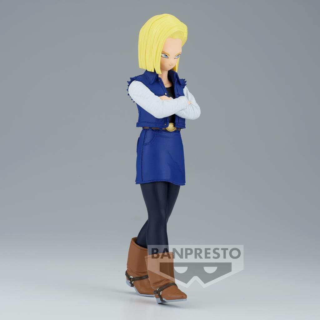 Mô hình Android 18 - Solid Edge Works - Dragon Ball Chính hãng Bandai