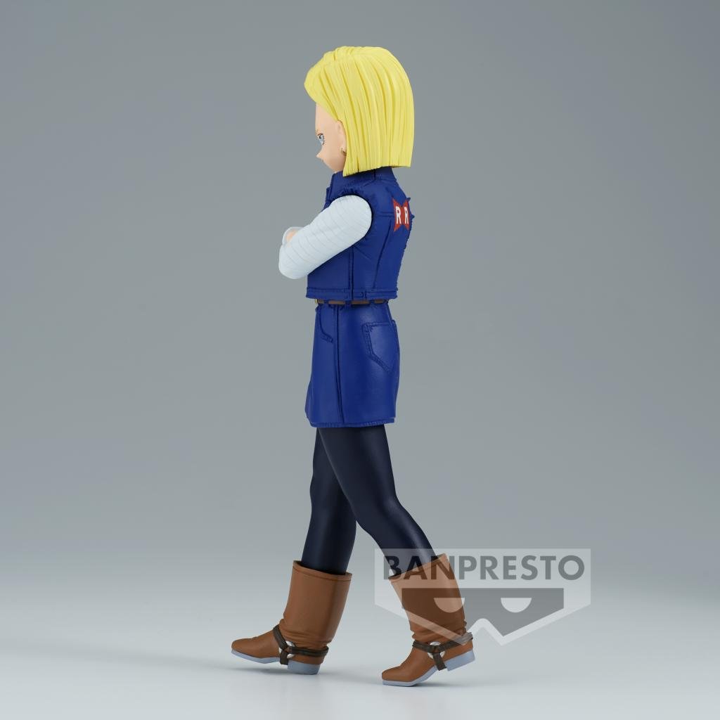 Mô hình Android 18 - Solid Edge Works - Dragon Ball Chính hãng Bandai
