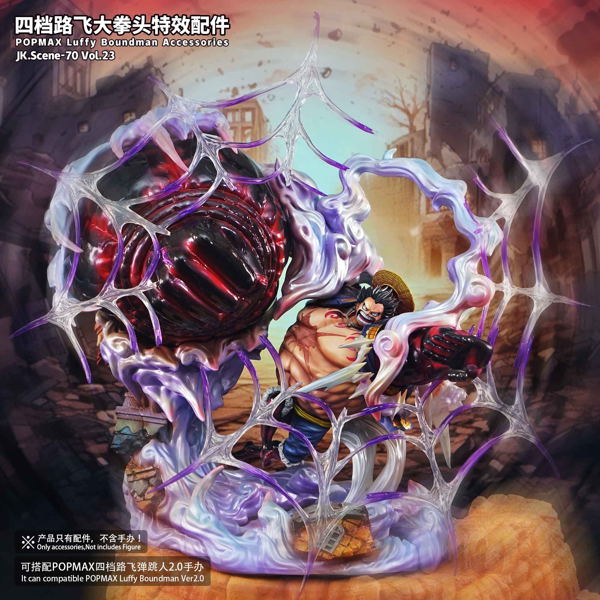 Mô hình Base POP MAX Luffy Boundman - OnePiece - Jacksdo Studio