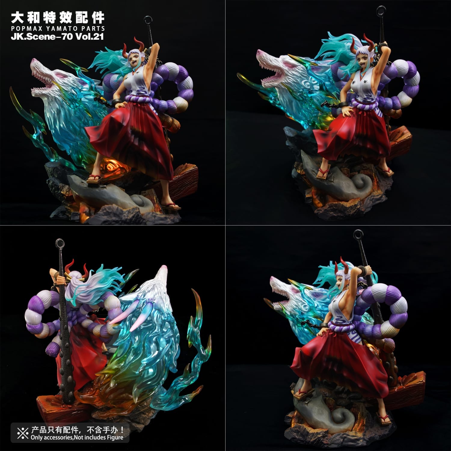 Mô hình Base POP MAX Yamato - OnePiece - Jacksdo Studio