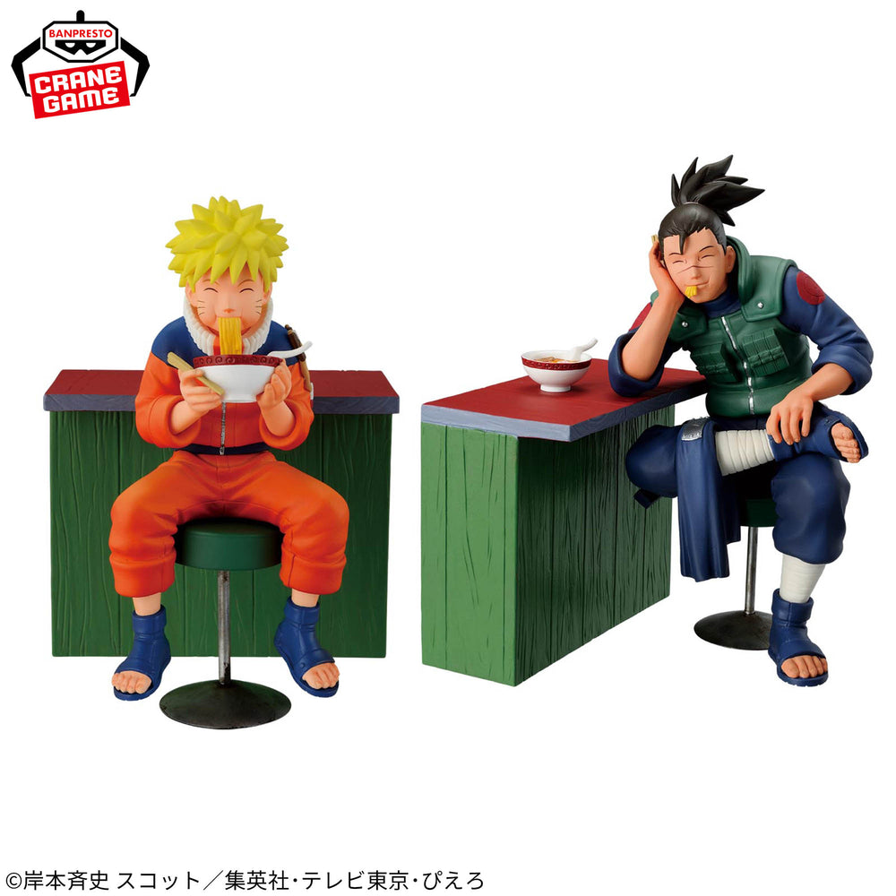 Mô hình Uzumaki Naruto & Iruka Umino - NARUTO 72 series - Naruto Chính hãng Bandai