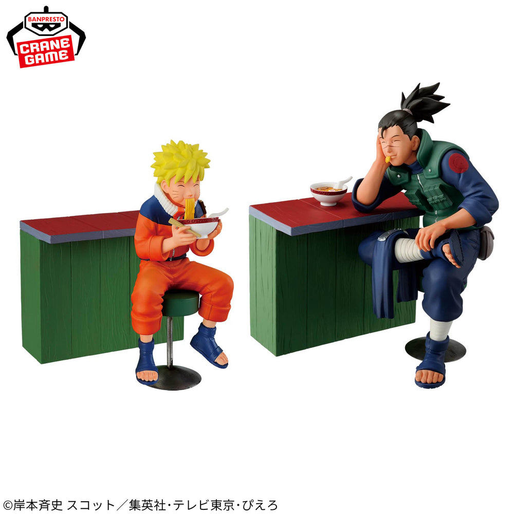 Mô hình Uzumaki Naruto & Iruka Umino - NARUTO 72 series - Naruto Chính hãng Bandai