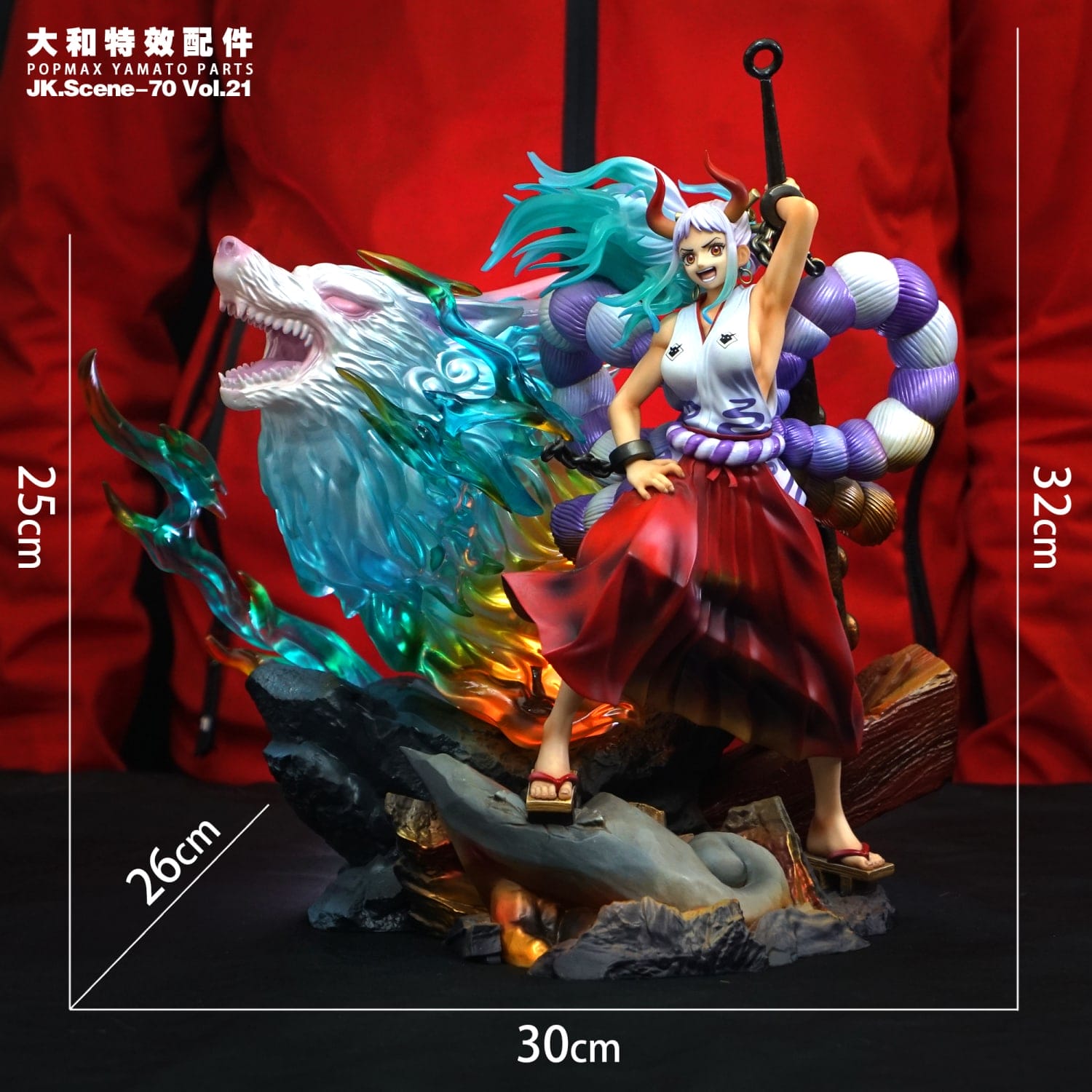 Mô hình Base POP MAX Yamato - OnePiece - Jacksdo Studio