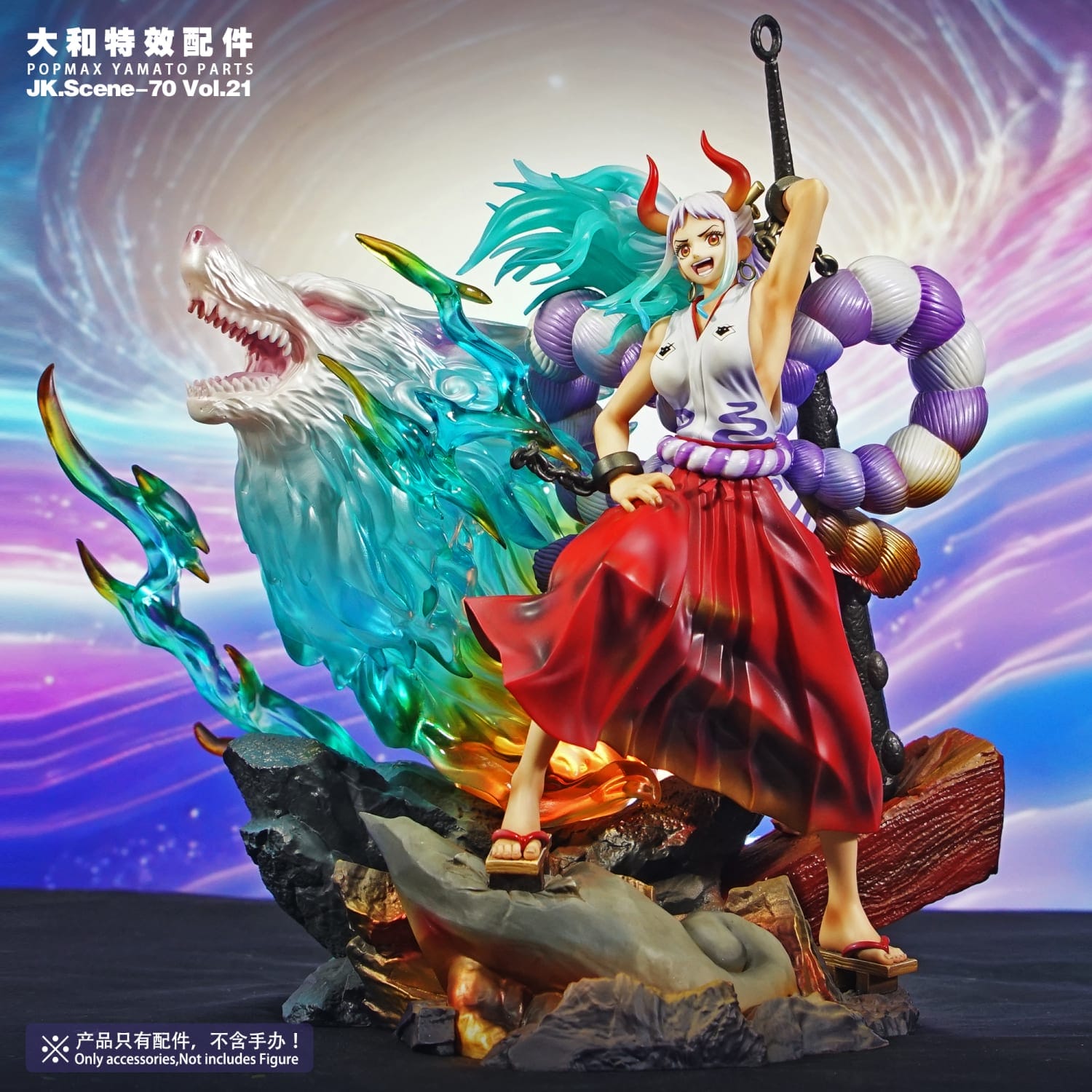 Mô hình Base POP MAX Yamato - OnePiece - Jacksdo Studio
