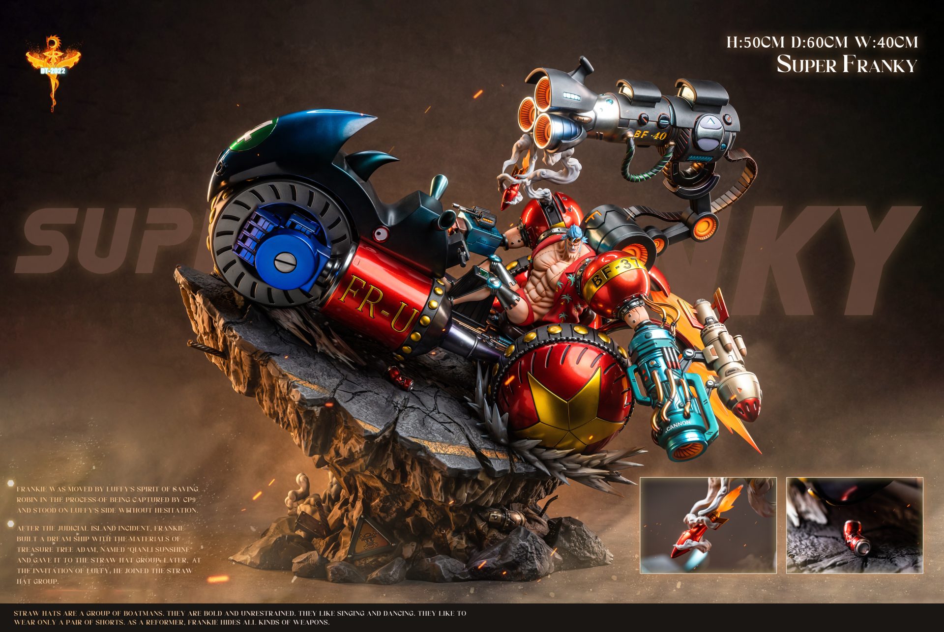 Mô hình Super Franky - OnePiece - DT Studio