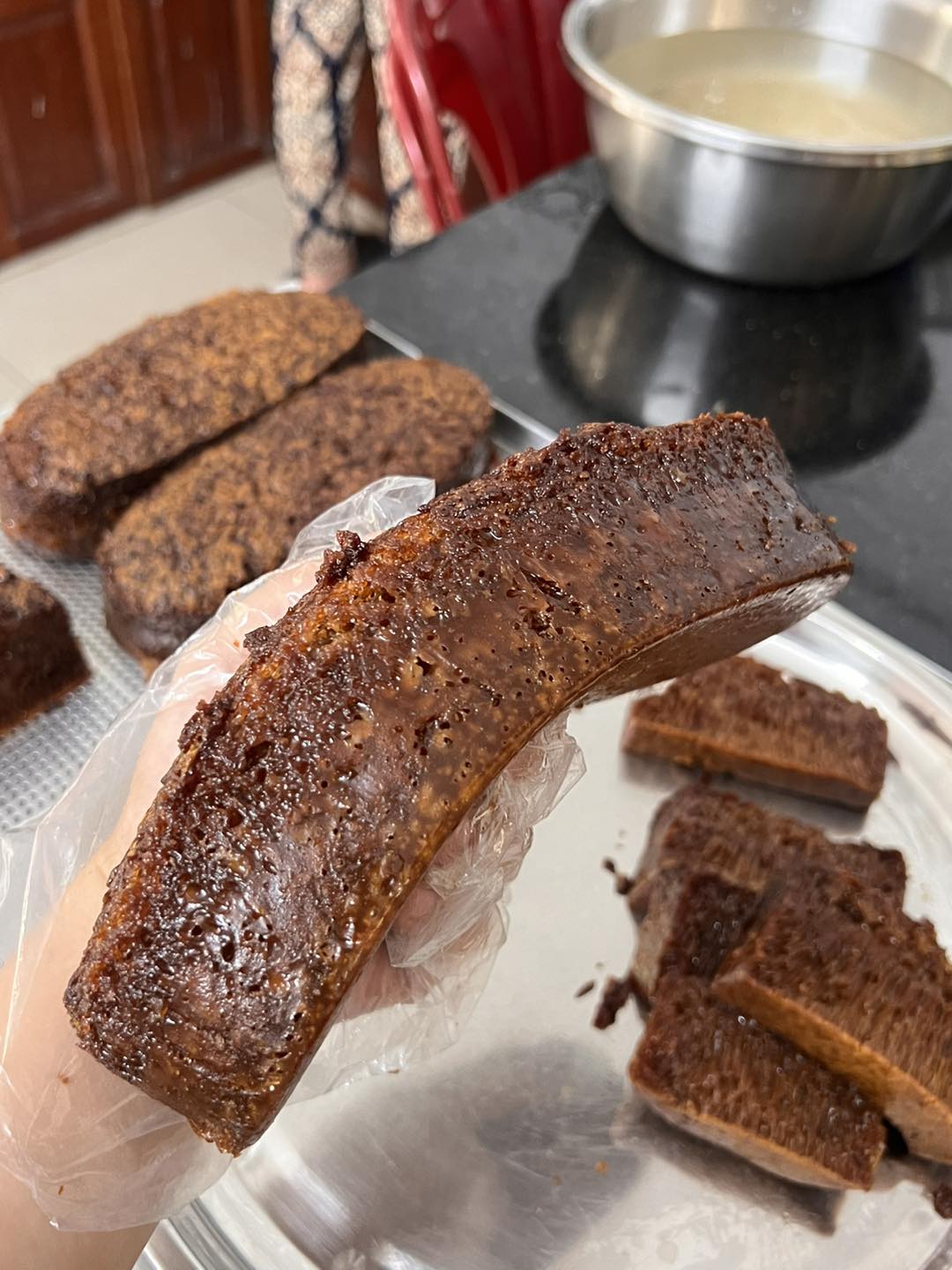 Bánh Bò Nướng Đường Thốt Nốt Cốt Dừa