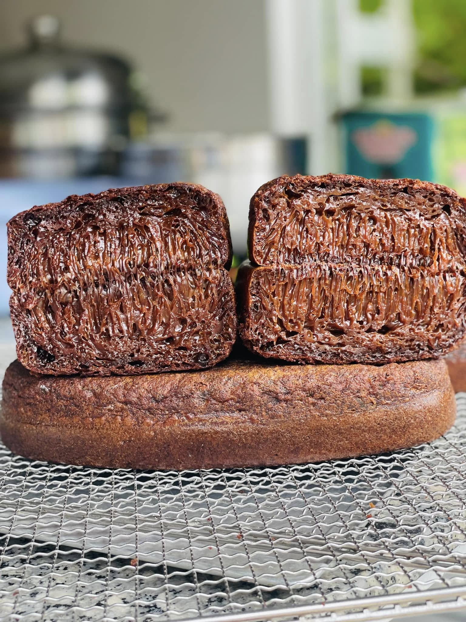 Bánh Bò Nướng Đường Thốt Nốt Cốt Dừa