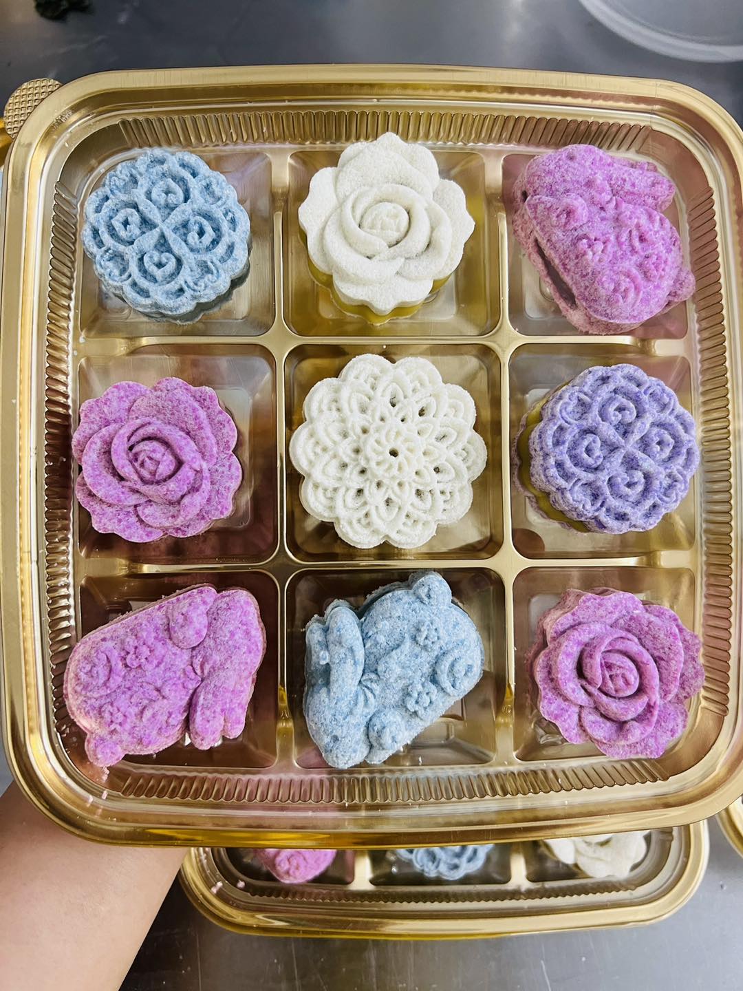 Bánh In Nhân đậu xanh - dừa non