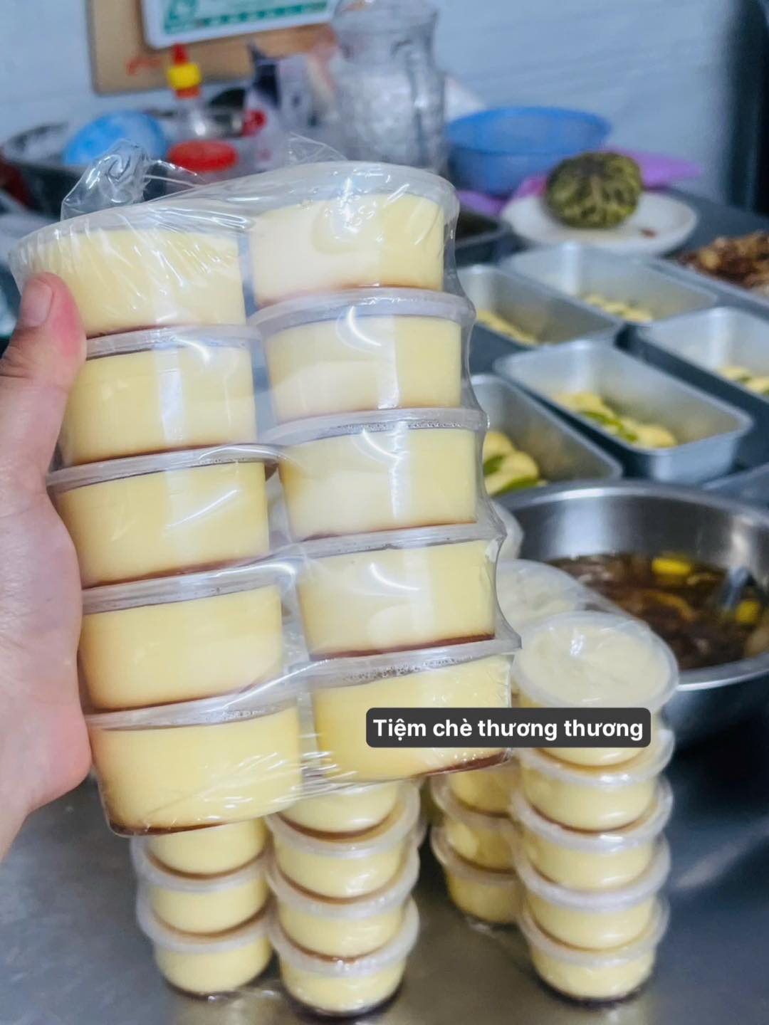 Bánh Flan trứng gà tươi