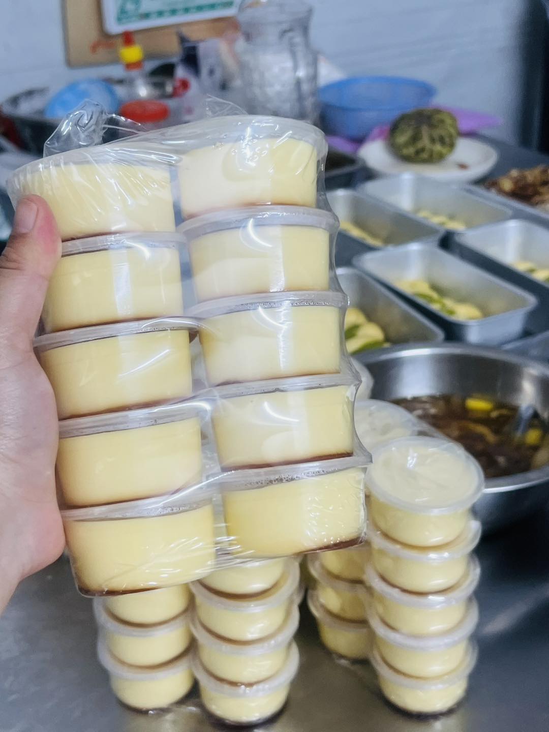 Bánh Flan trứng gà tươi