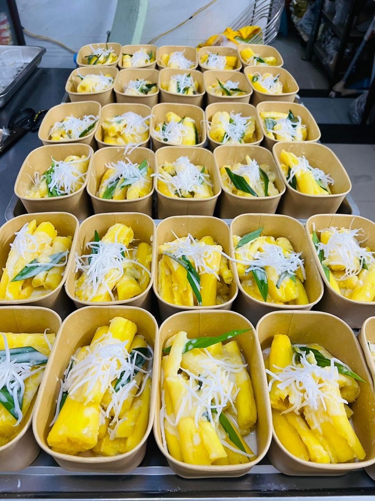 Khoai Mì Vàng Rim Nước Dừa