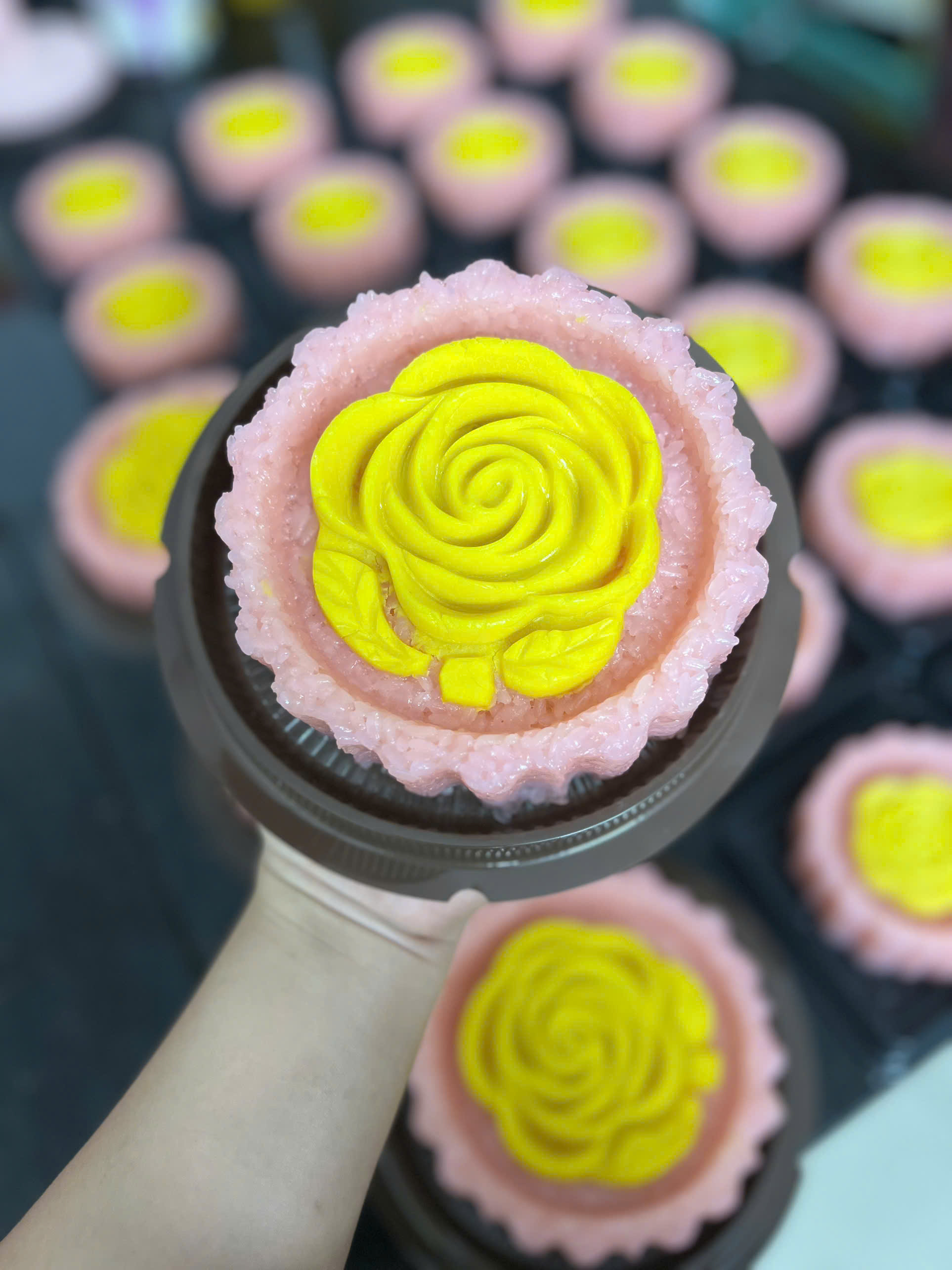 Xôi sắc màu - Màu Hồng Hoa Hồng