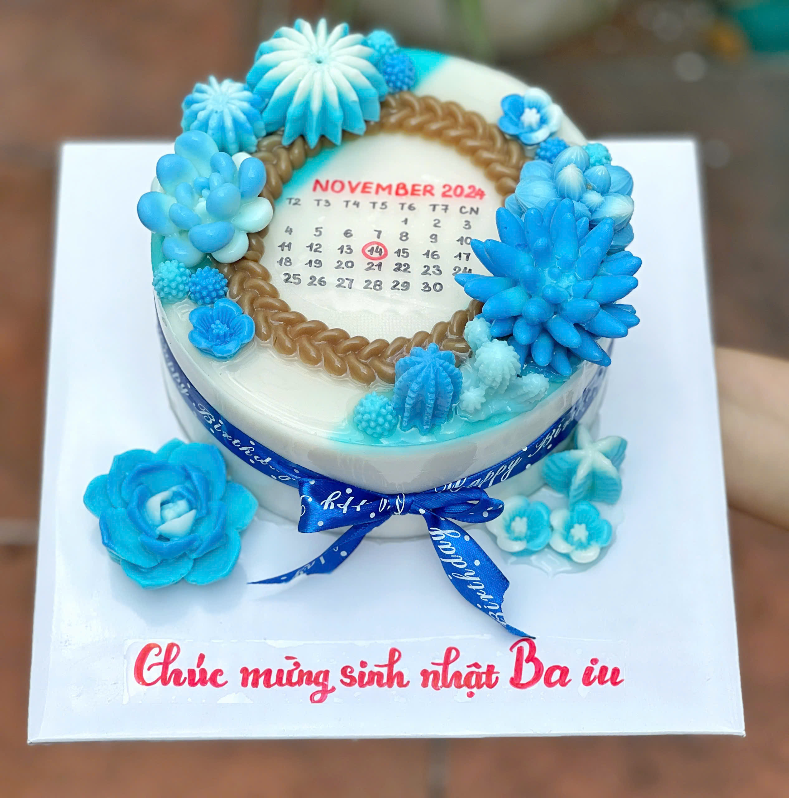 Rau Câu Sinh Nhật Có Lịch