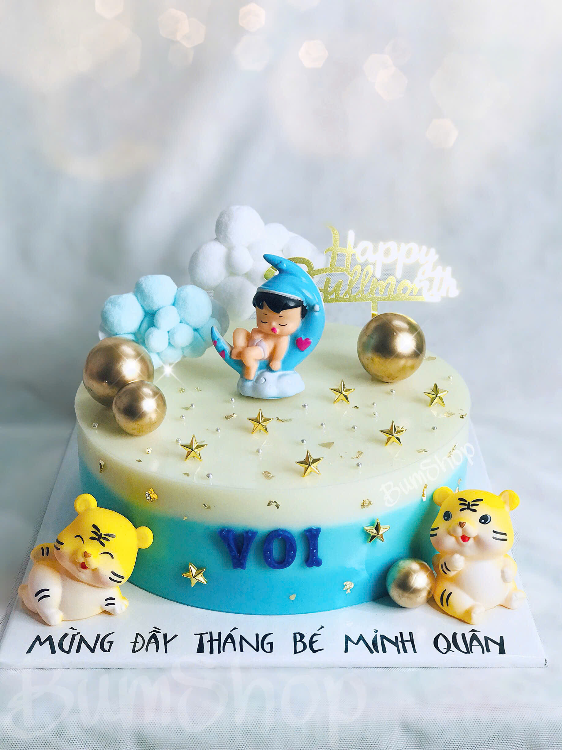 Rau Câu Đầy Tháng - Thôi Nôi - Mẫu Cô Ngân - Tiệm giao 95-99%