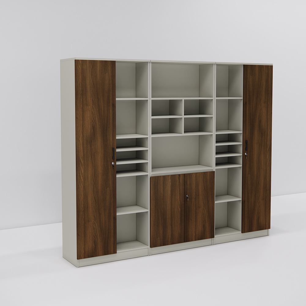 Tủ gỗ công nghiệp, Tủ giám đốc thông minh, Tủ văn phòng đa năng, Gỗ MFC cao cấp