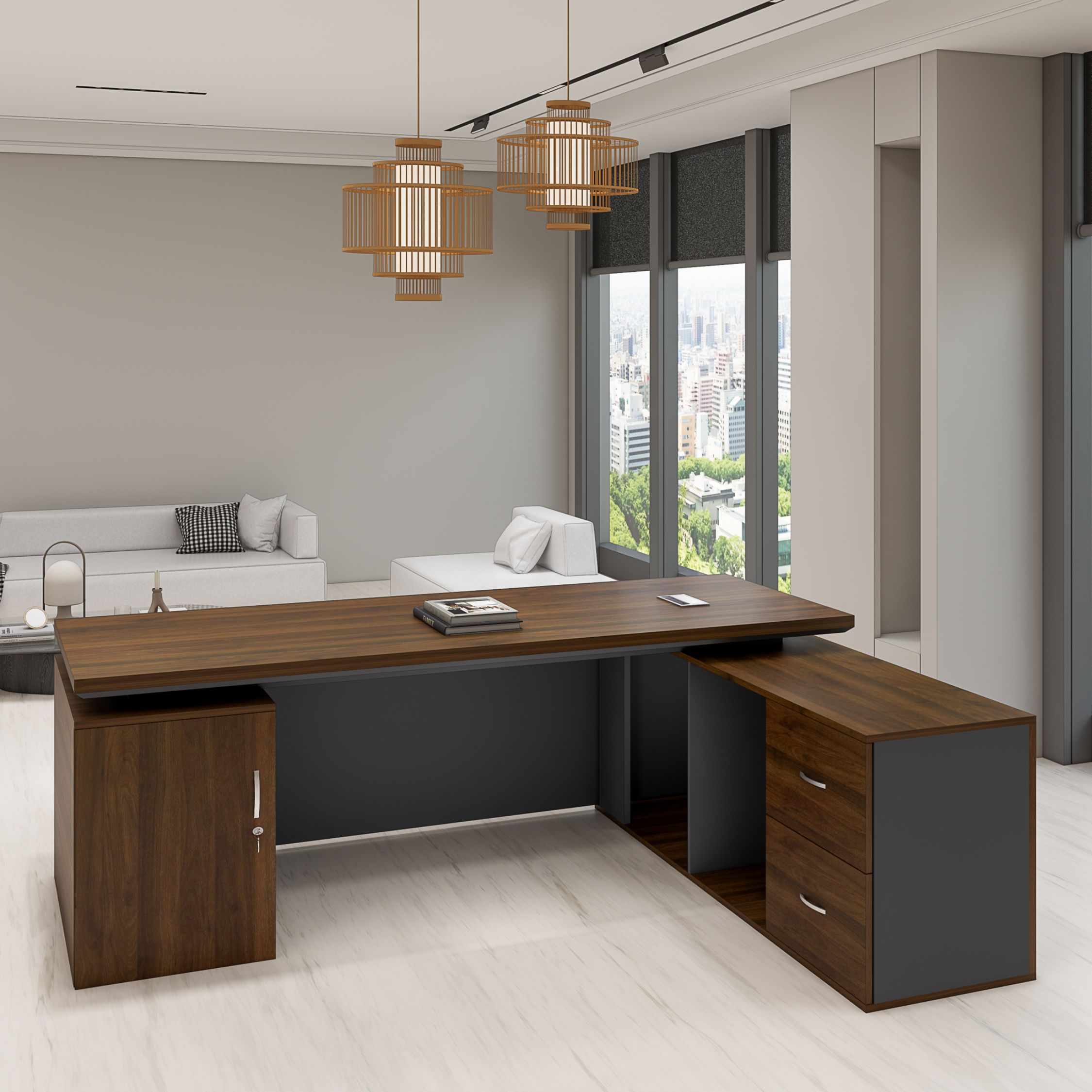 Bàn Giám Đốc BGDSM116 220cmx80cm