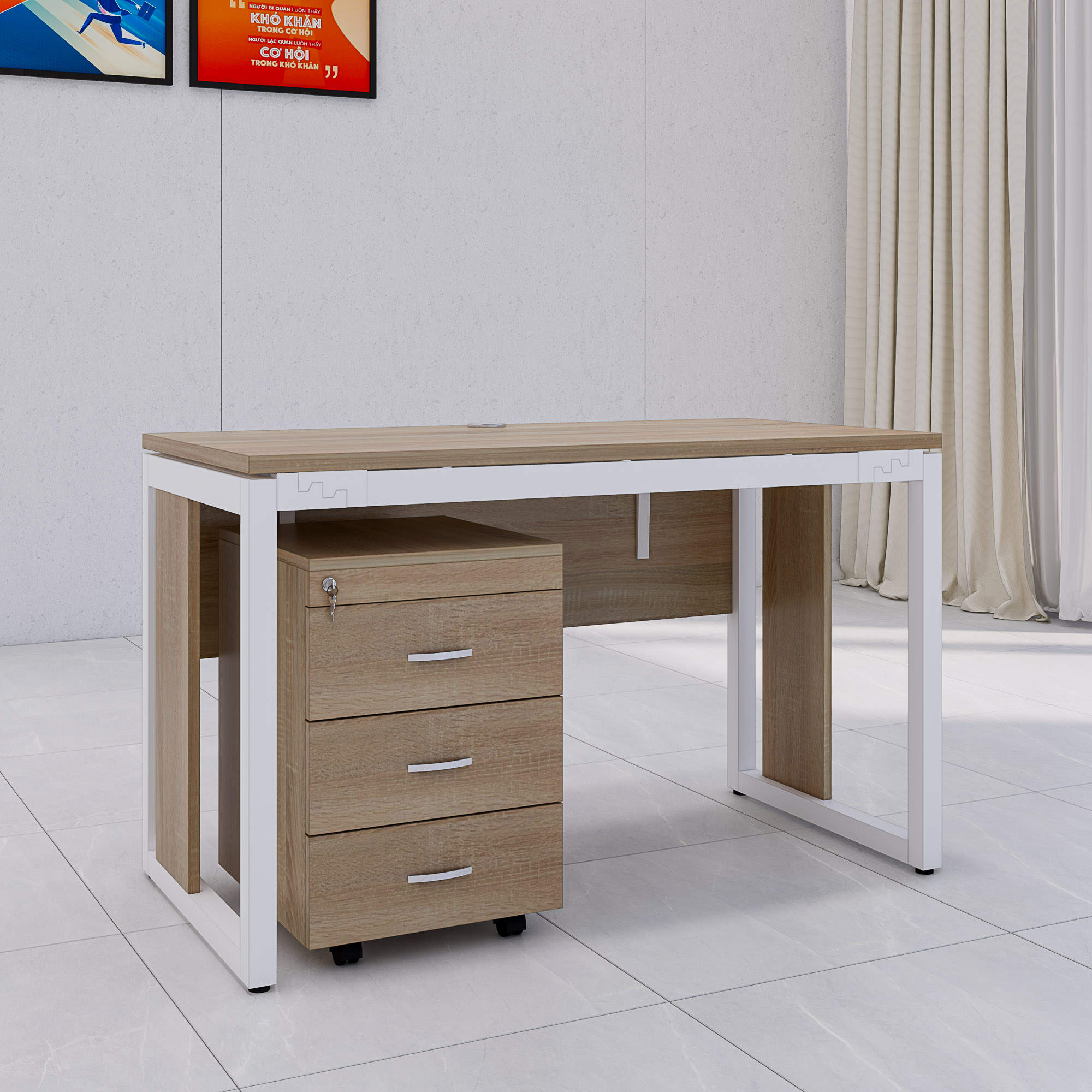 Bàn Làm Việc SMBLV0027 120cm x60cm