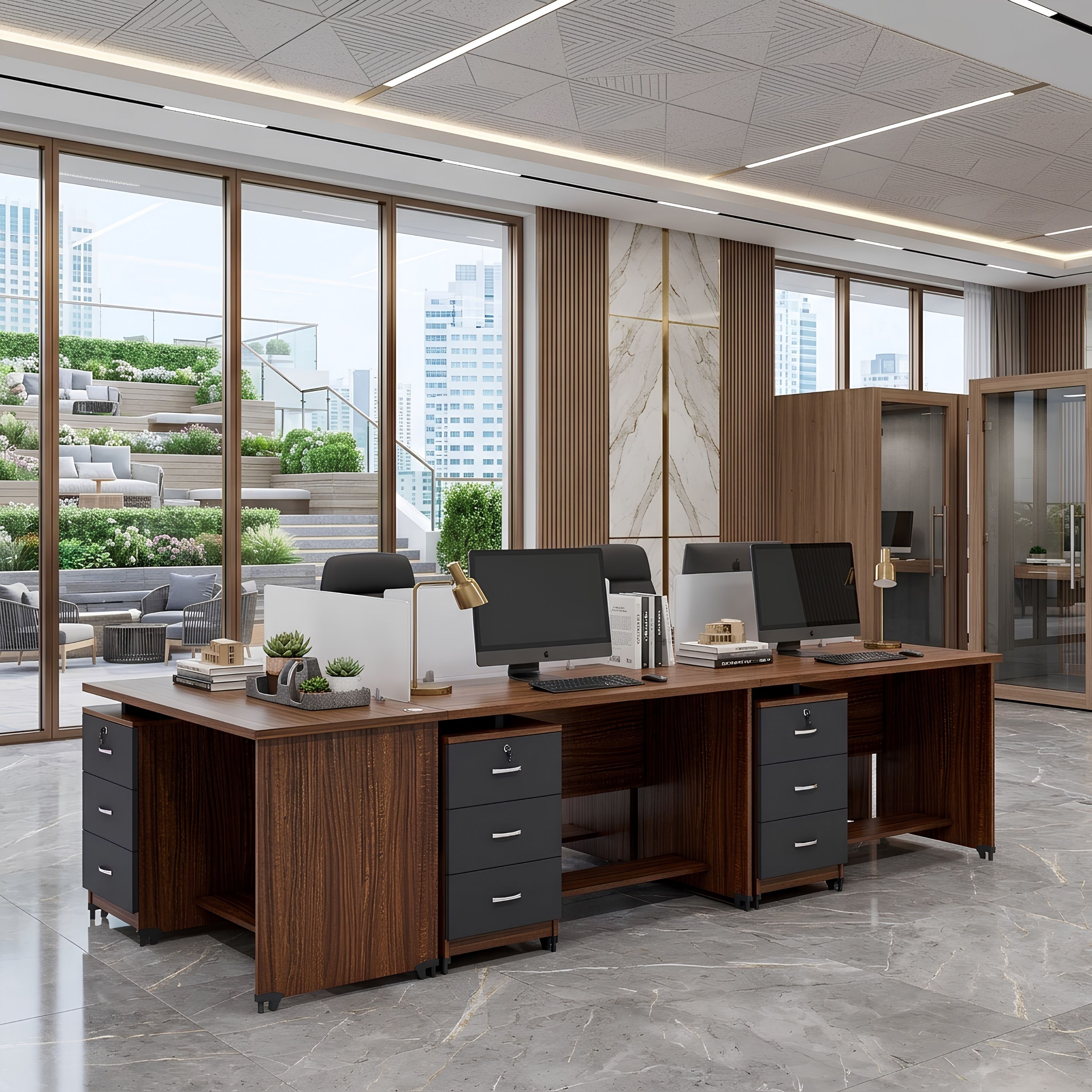 Bàn Cụm 5 SMBC5003 300cm x120cm