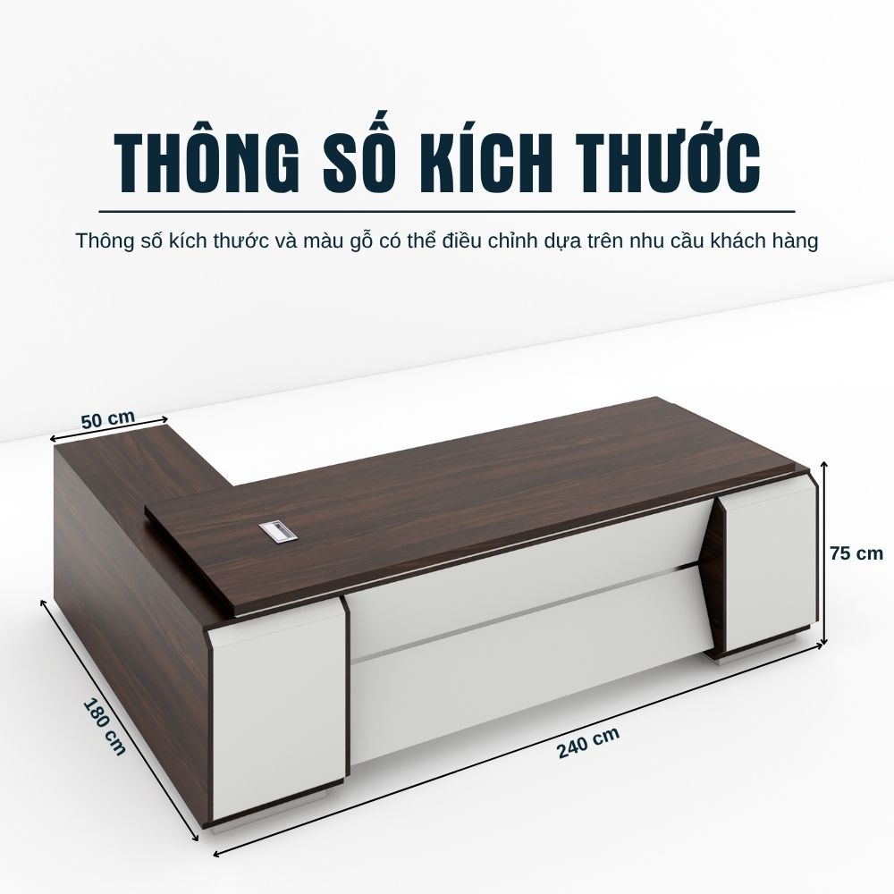 Bàn Giám Đốc BGDSM096 240cmx90cm