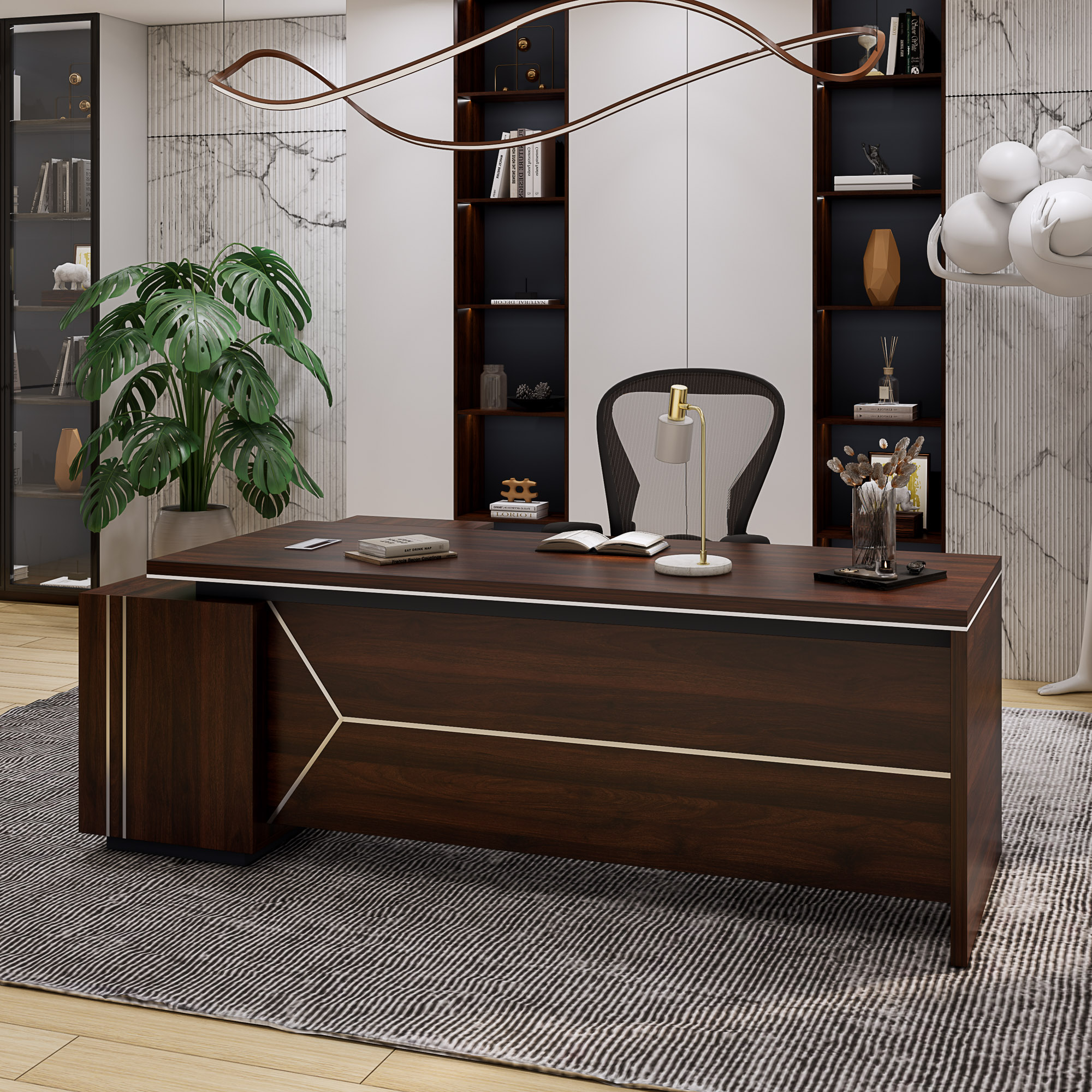 Bàn Giám Đốc BGDSM109 220cmx80cm