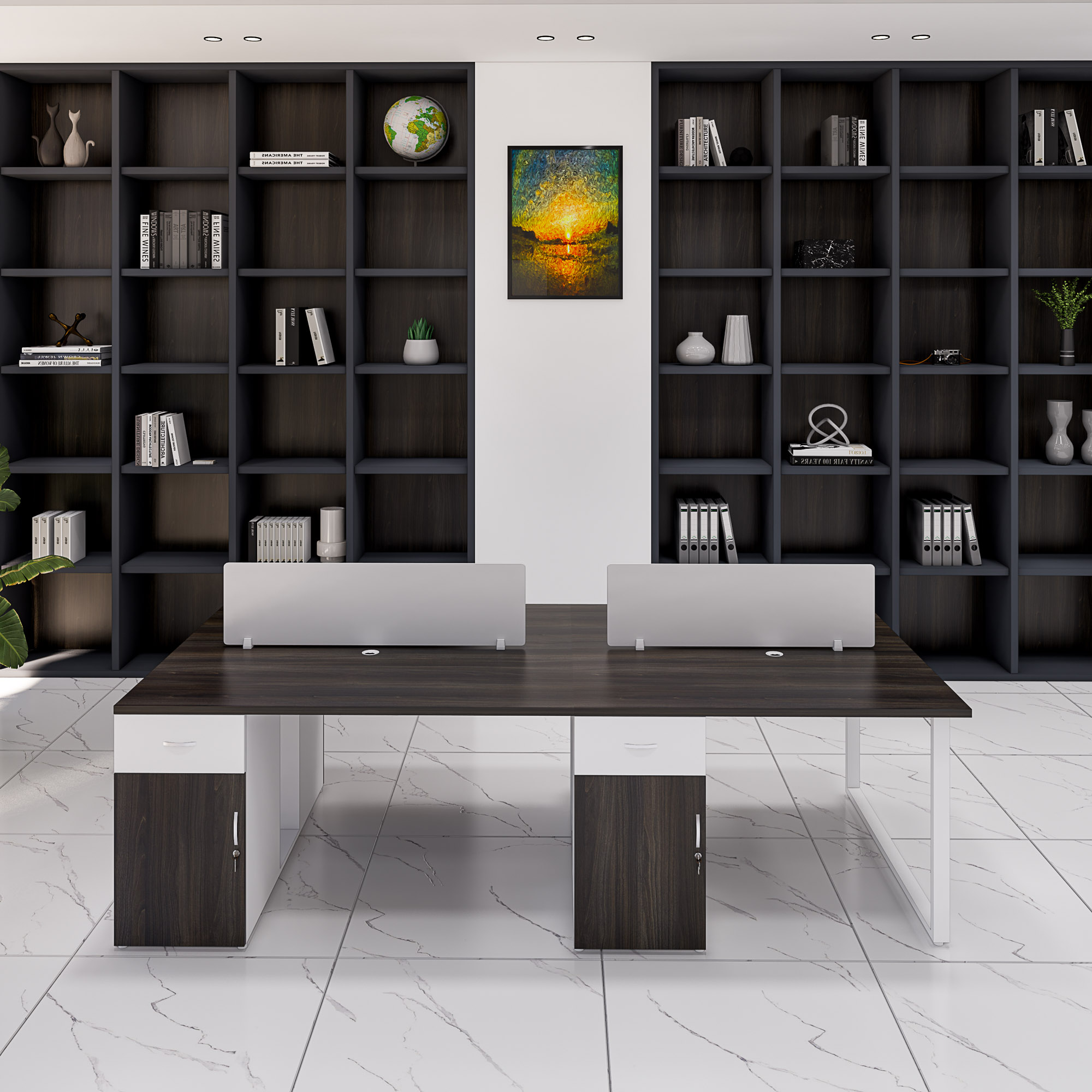 Bàn Cụm 4 SMBC4006 280cm x120cm