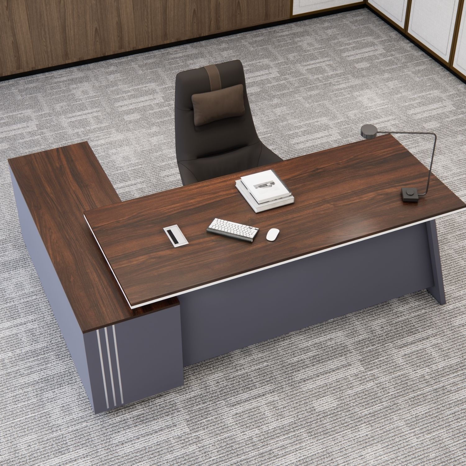 Bàn Giám Đốc BGDSM058 220cmx80cm