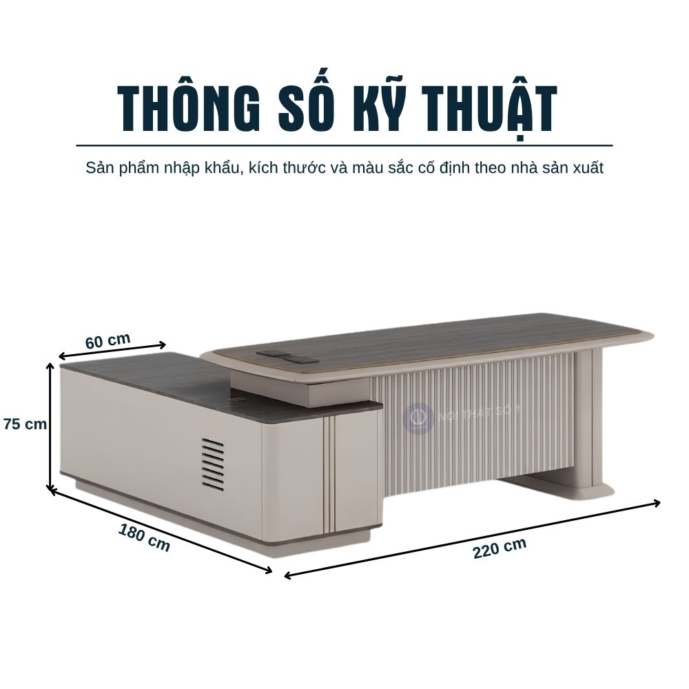 Bàn Giám Đốc Nhập Khẩu BGDNKSM004
