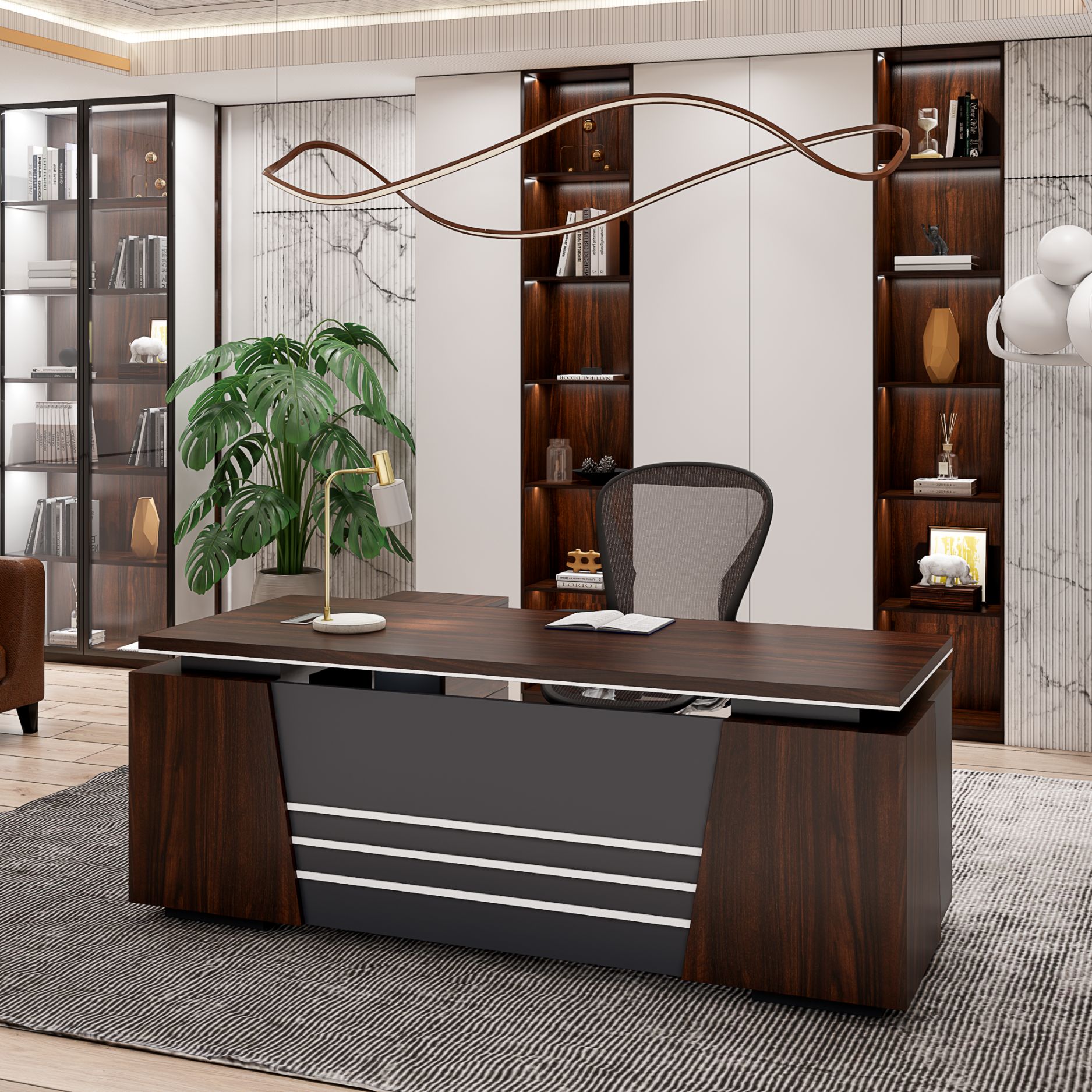 Bàn Giám Đốc BGDSM118 200cmx80cm