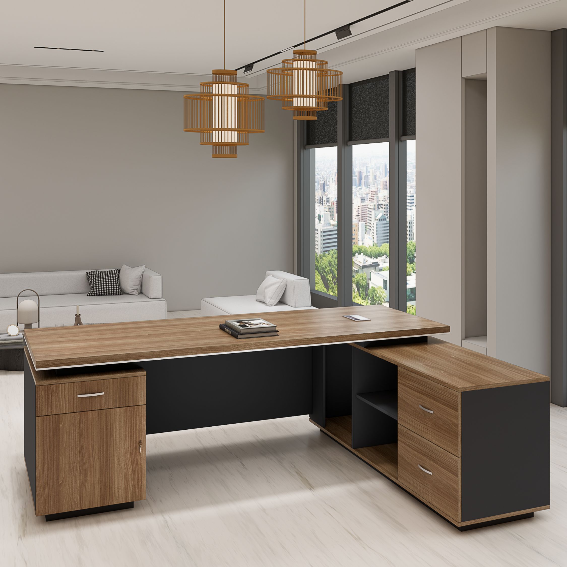 Bàn Giám Đốc BGDSM115 220cmx80cm