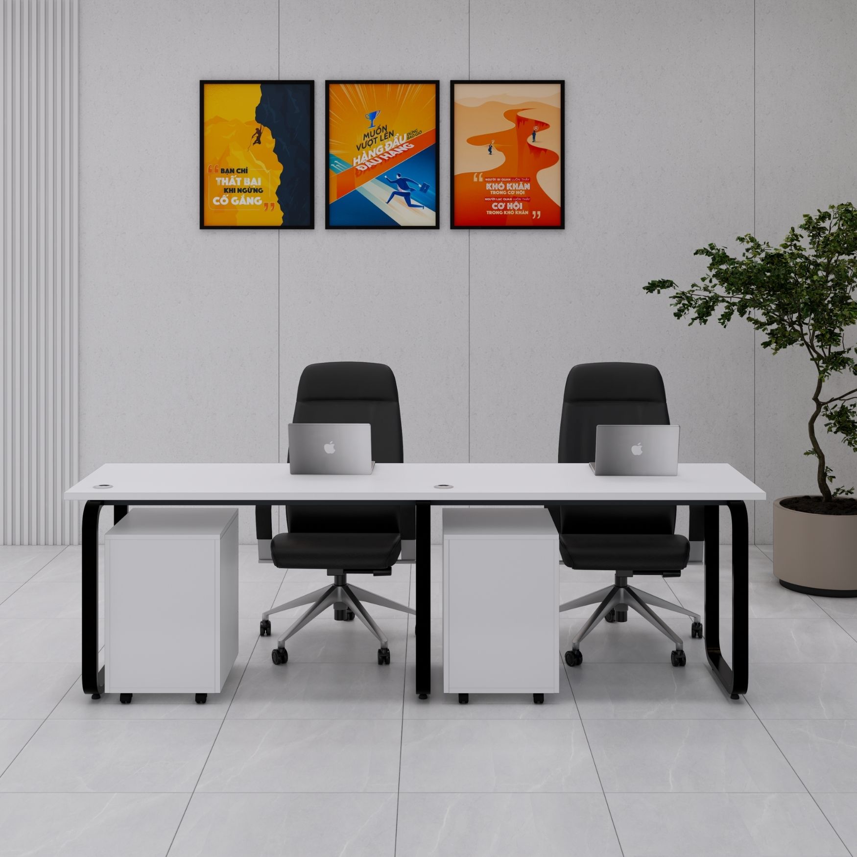 Bàn Cụm 2 SMBC2016 240cmx60cm