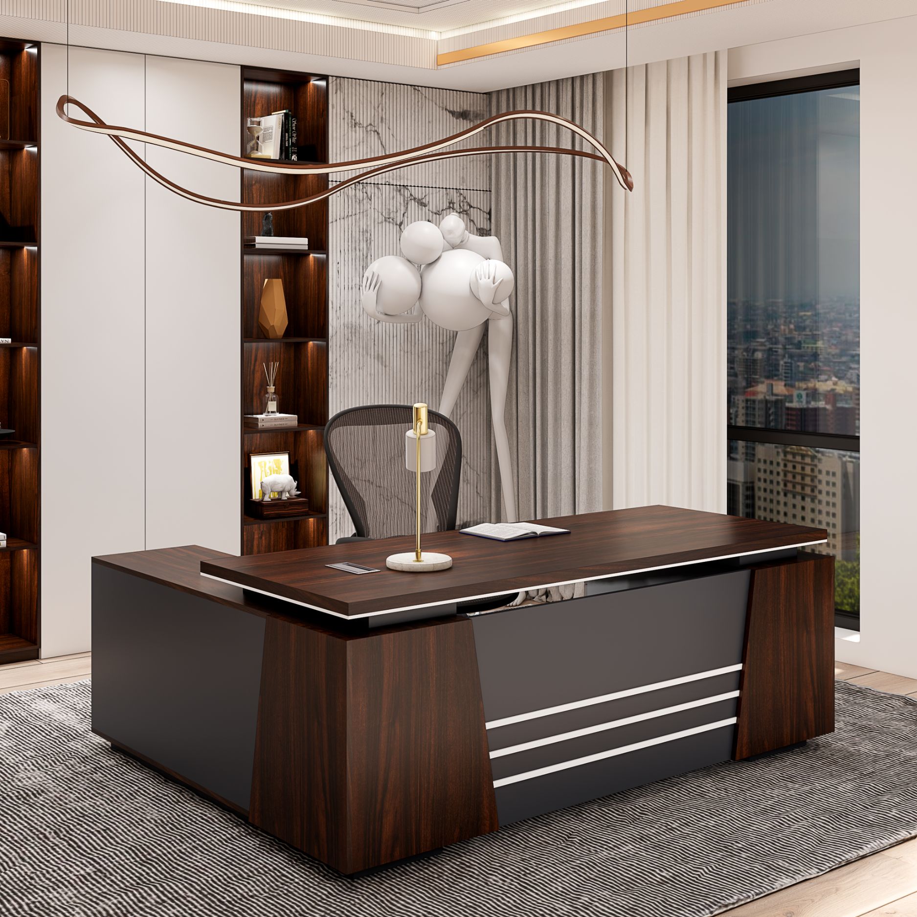 Bàn Giám Đốc BGDSM118 200cmx80cm