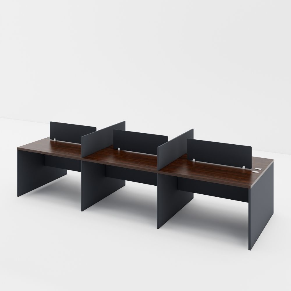 Bàn cụm 6 SMBC6007 360cmx120cm