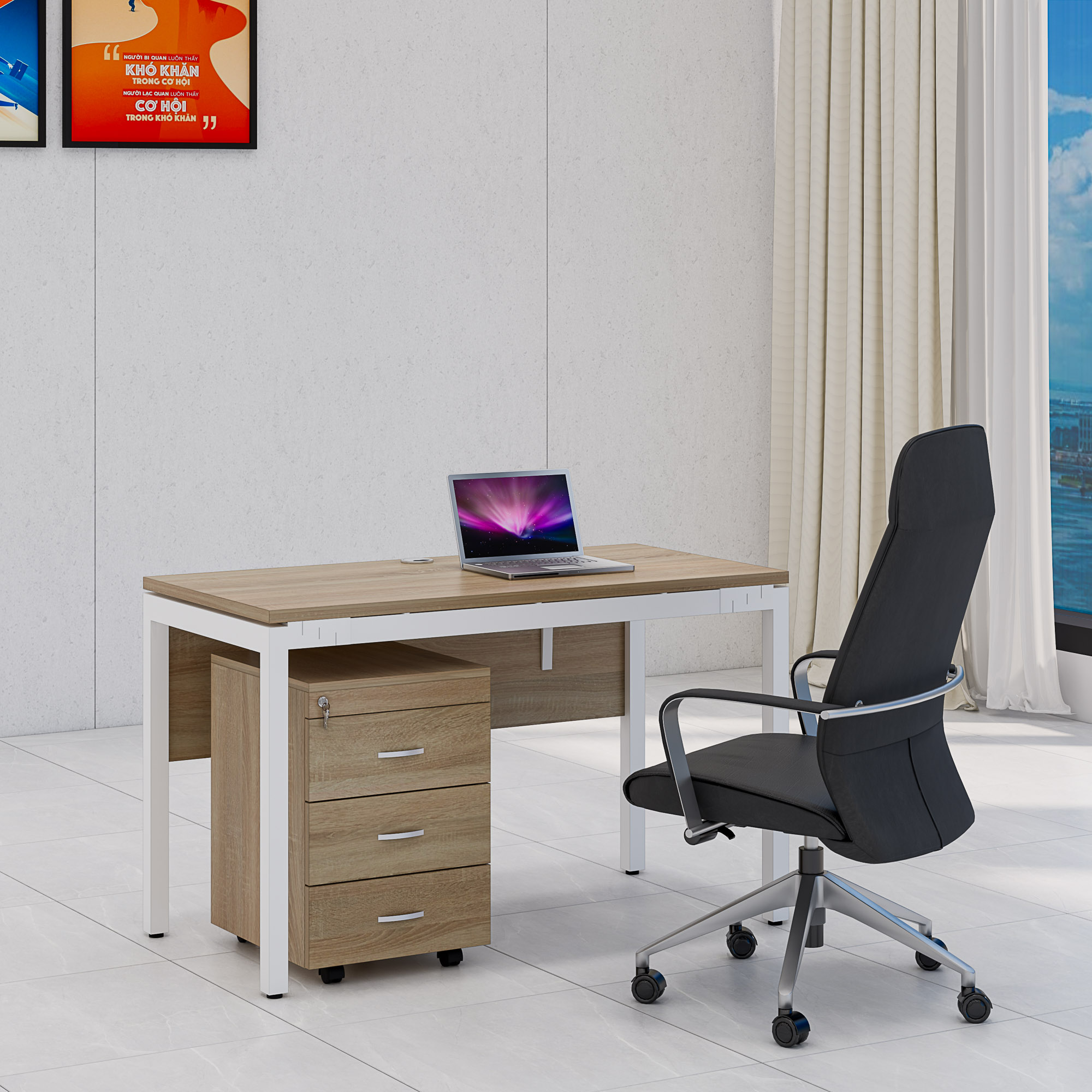 Bàn Làm Việc SMBLV0023 120cm x60cm