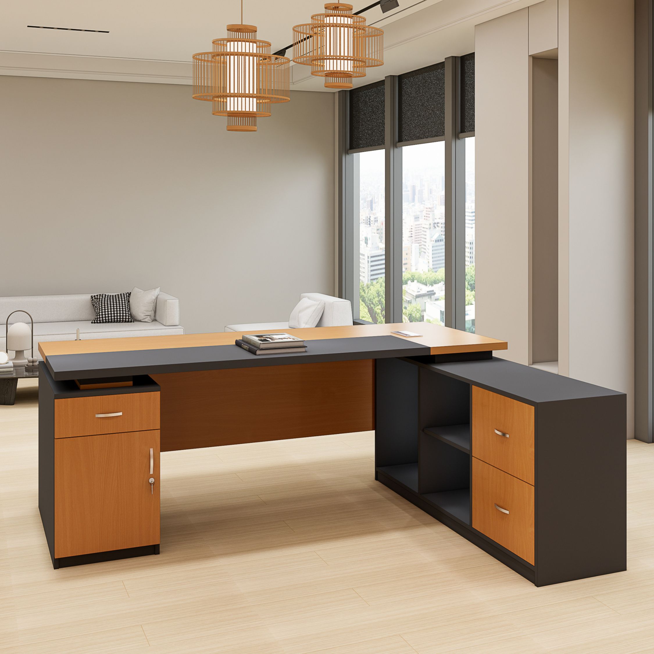 Bàn Giám Đốc BGDSM112 200cmx80cm