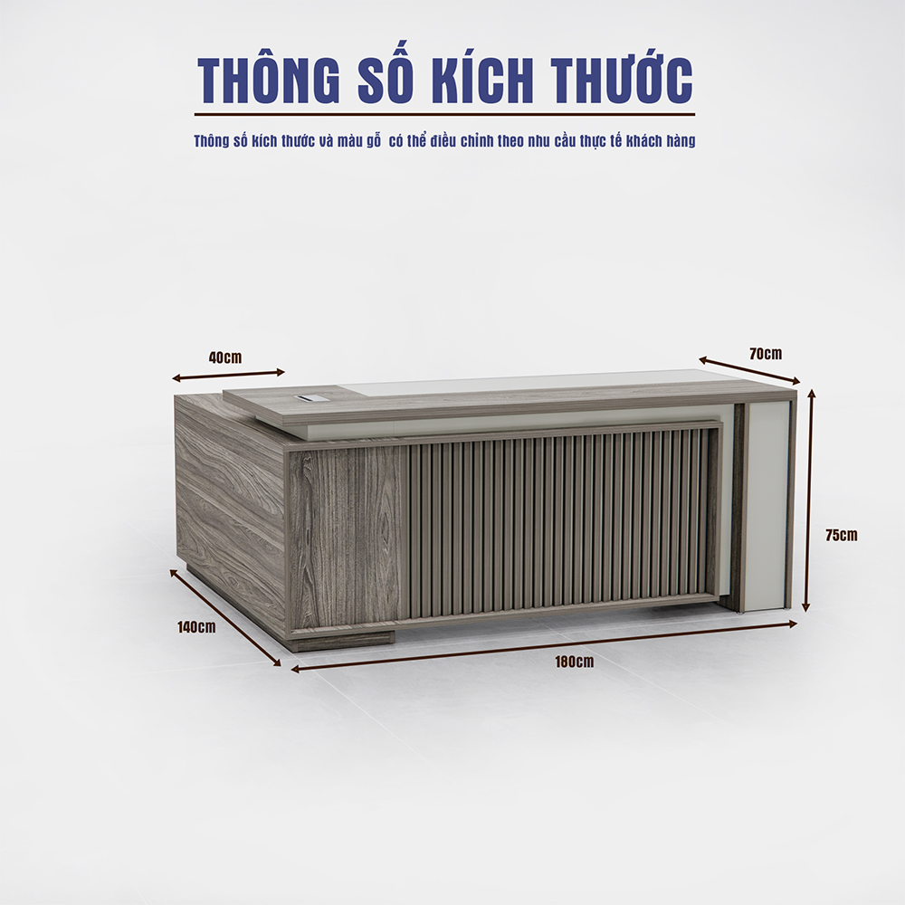 Bàn Giám Đốc BGDSM024 180cm x70cm