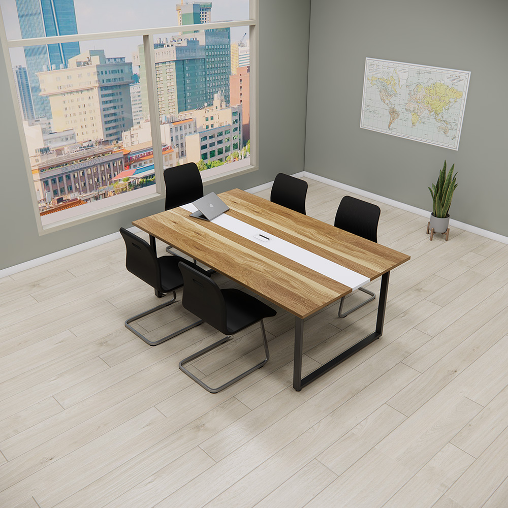 Bàn họp 200cm x120cm SMBHS002