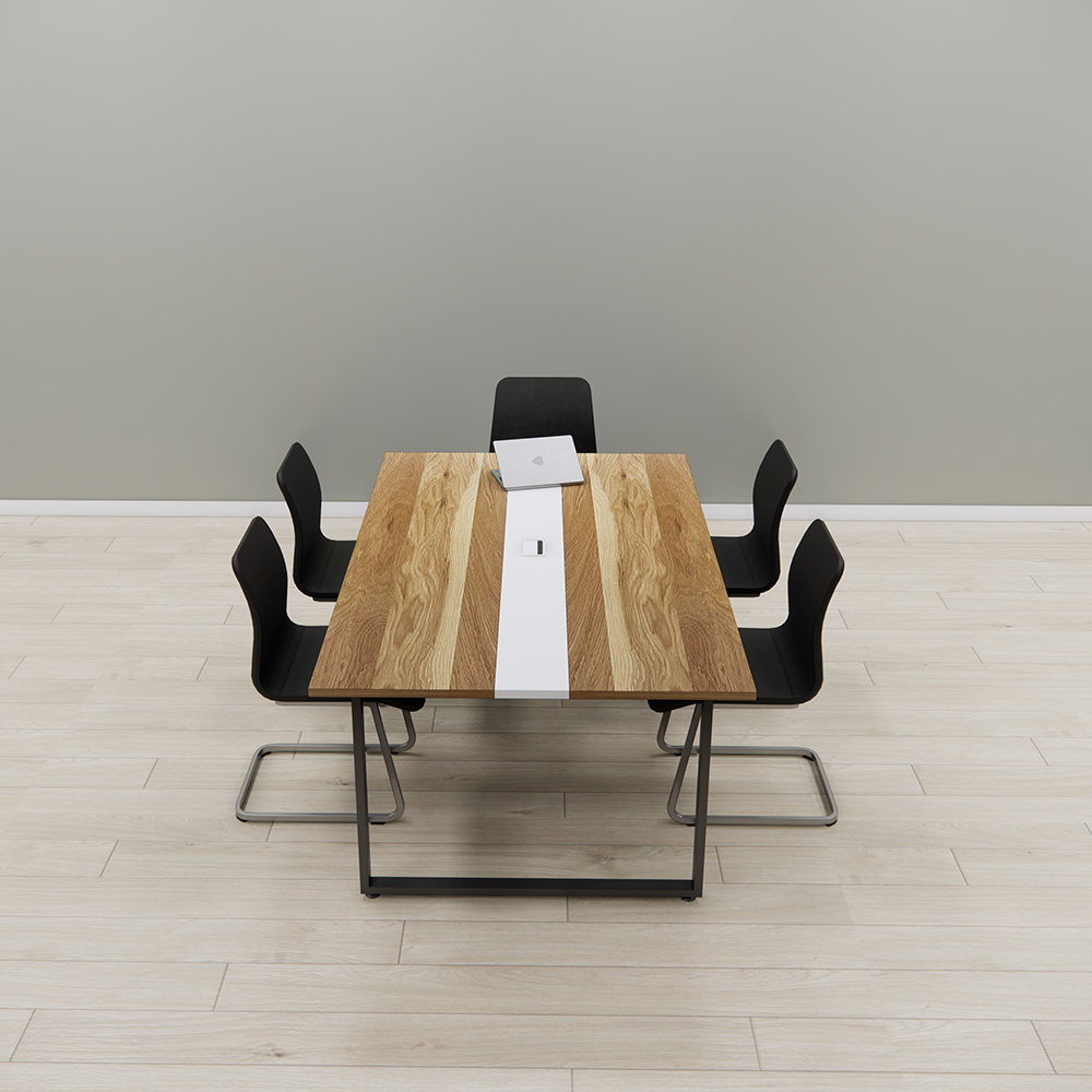 Bàn họp 200cm x120cm SMBHS002
