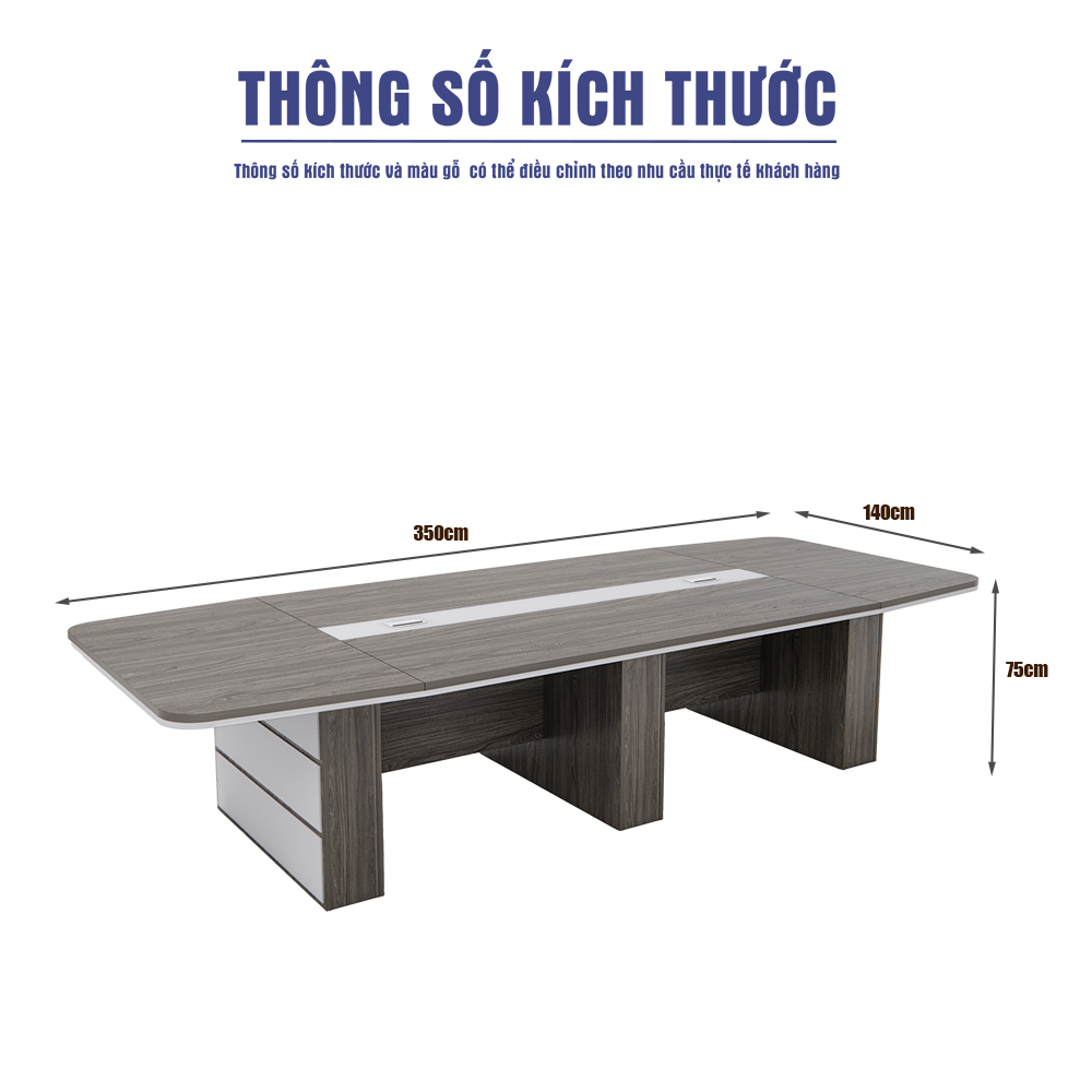 Bàn họp thiết kế đẹp SMBHS010