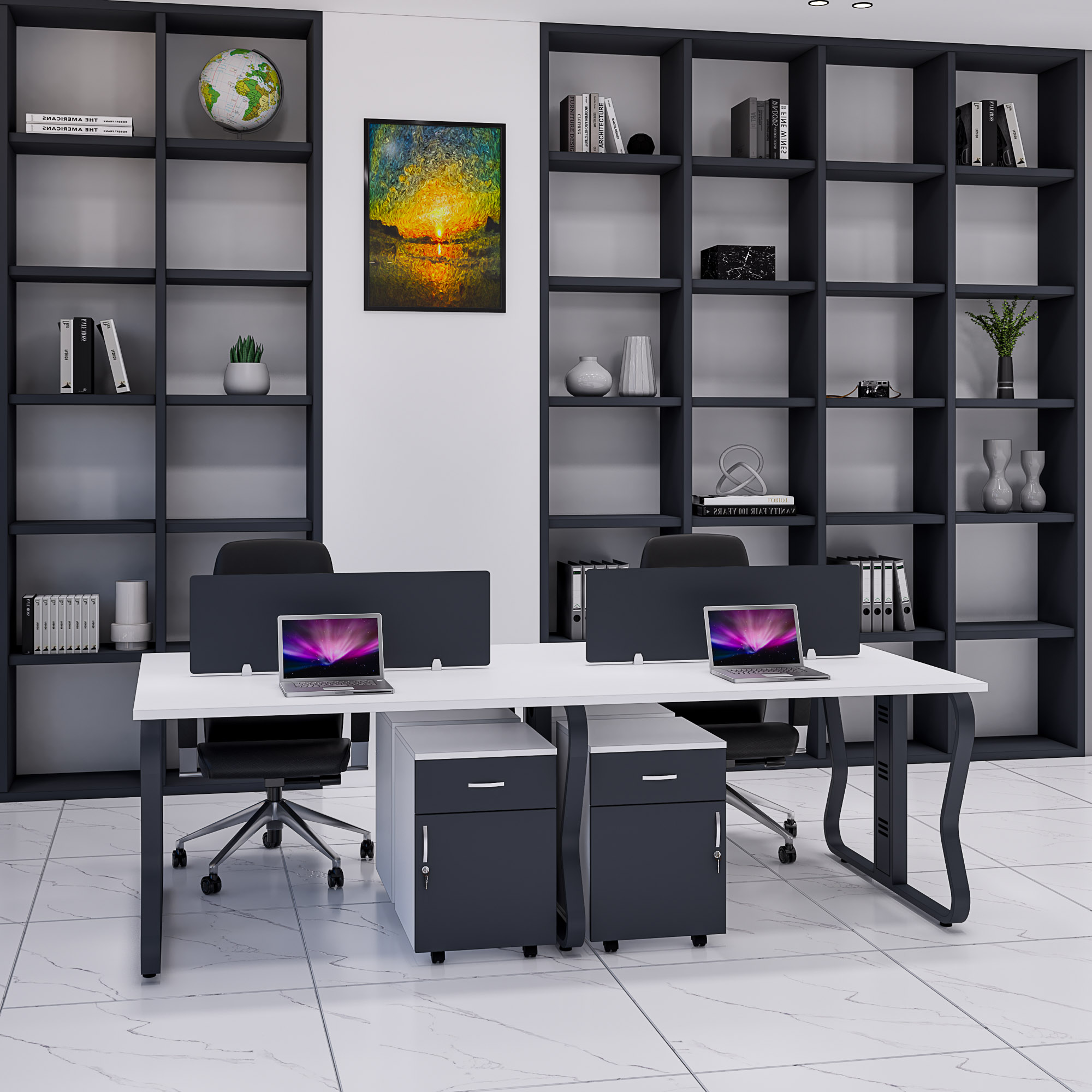 Bàn Cụm 4 SMBC4008 240cmx120cm