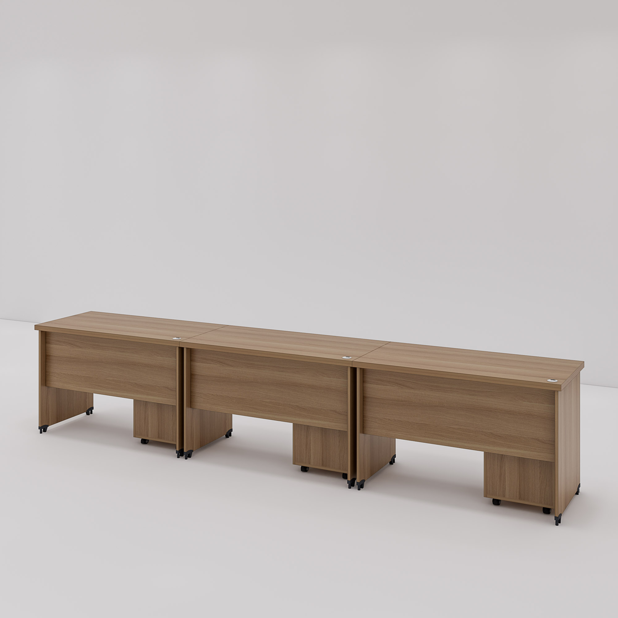Bàn cụm 3 SMBC3004 360cmx60cm